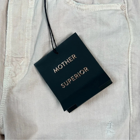 New MOTHER Denim High Waisted Rascal Ankle Jeans The Devil Drinks Coffee NWT 24 - Picture 9 of 16